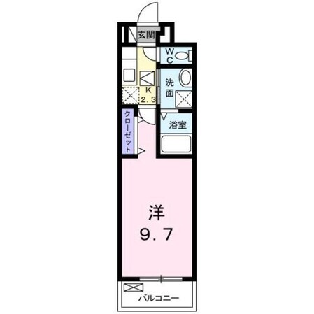 アリュールの物件間取画像